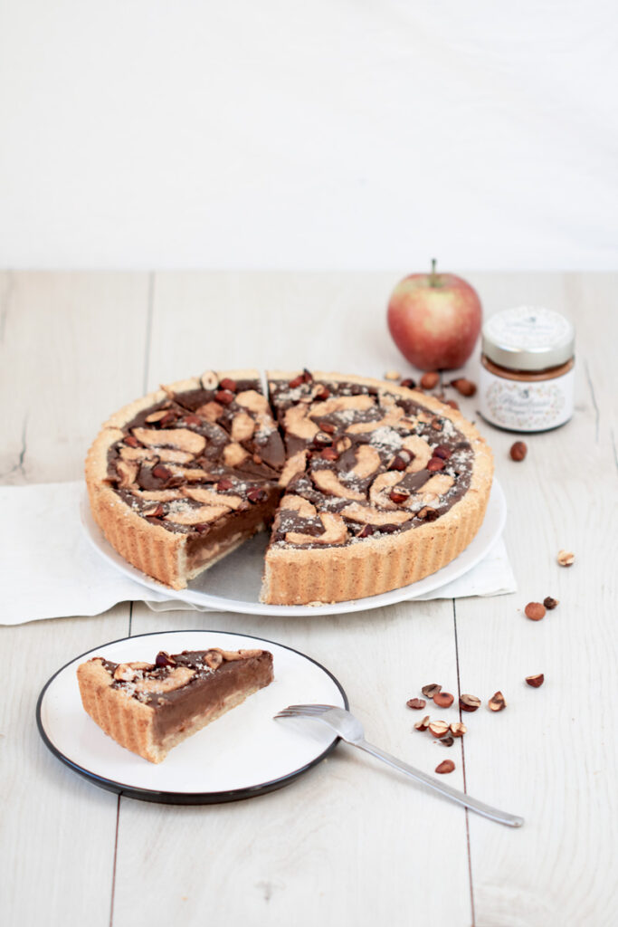 Nutella Apfeltarte